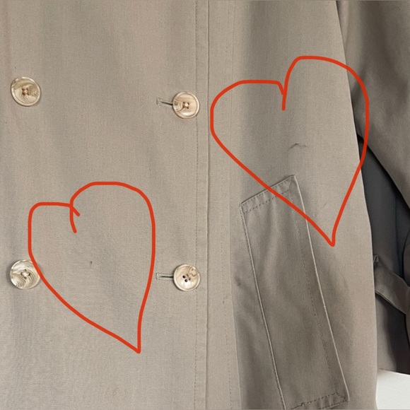 LONDON FOG | Heritage Trench Coat with Zip-Out Liner | Tan | 10 Petite - Picture 9 of 15